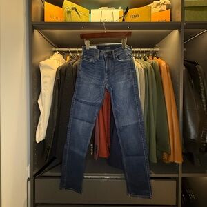 Men’s Abercrombie & Fitch A&F Stretch Skinny Jeans in Medium-Dark Wash